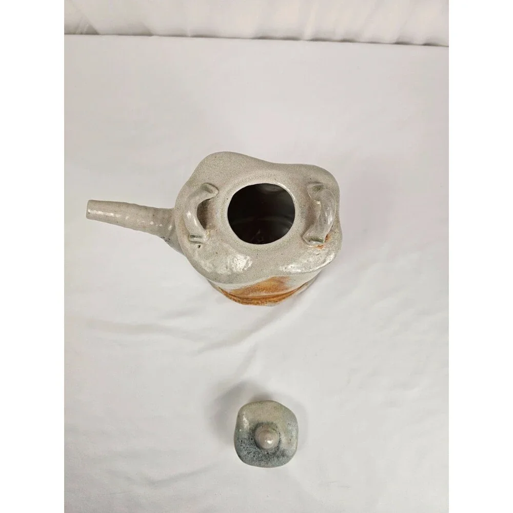 Michael Sherrill Studio Pottery Teapot Signed Contemporary Ceramic Art